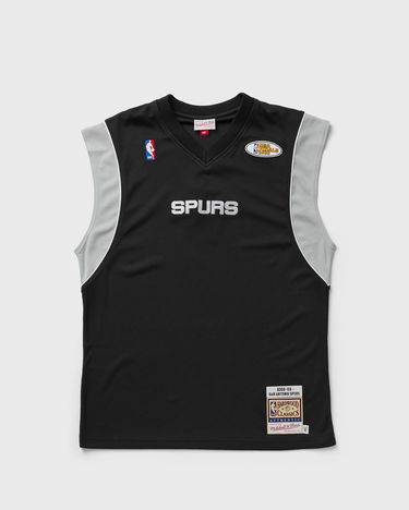 Jersey Mitchell & Ness NBA Authentic Shooting Shirt San Antonio Spurs 2002-03 Musta | ASSH4938-SAS02PPPBLCK, 0