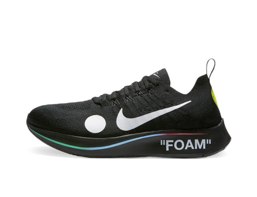 Tennarit ja kengät Nike Off-White x Zoom Fly Mercurial Flyknit "Black" Musta | AO2115-001