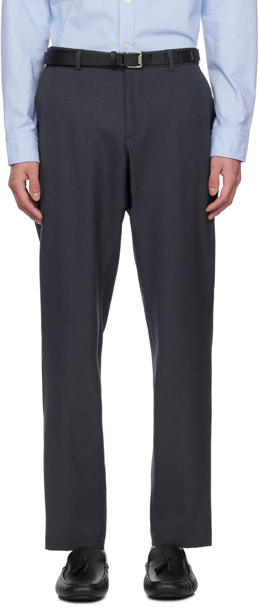 Housut BOSS BOSS Houndstooth Dressletic Trousers Harmaa | 50534613