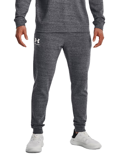 Verryttelyhousut Under Armour UA Rival Terry Harmaa | 1380843-012