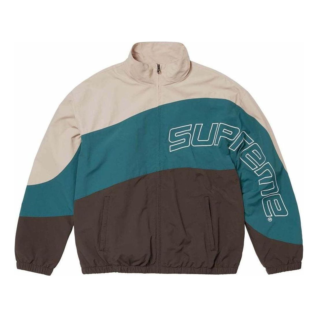 Tuulitakki Supreme Curve Track Jacket Monivärinen | SUP-SS24-0147, 0