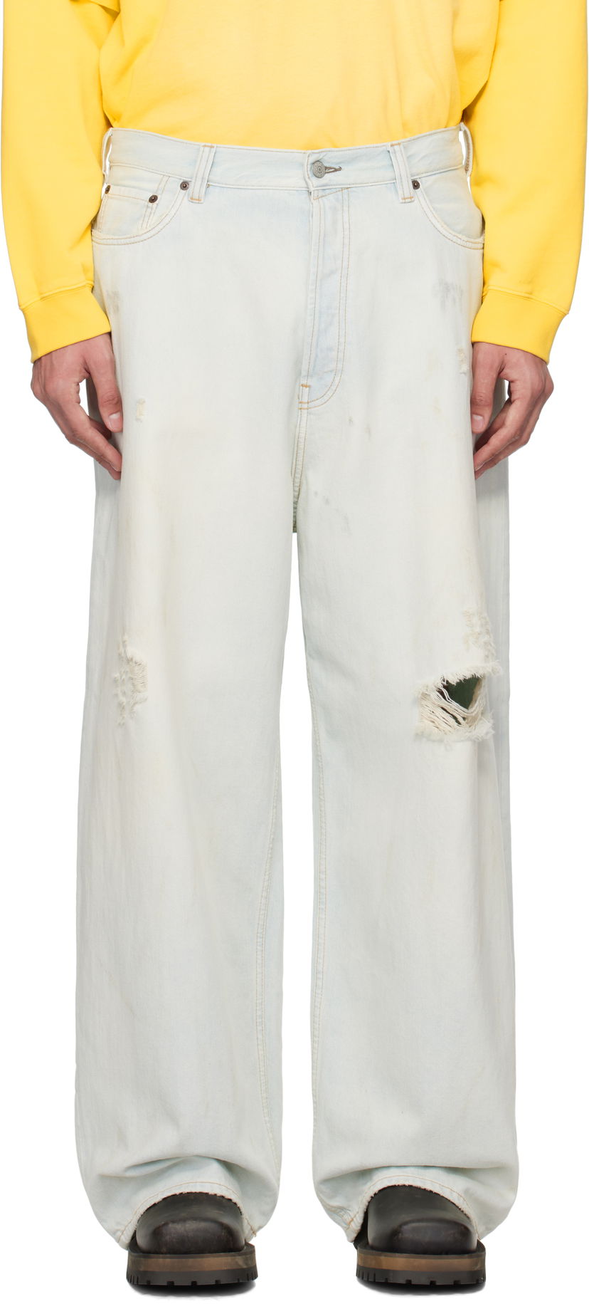 Jeans Acne Studios Acne Studios Super Baggy Fit 2023M Jeans Sininen | B00388-