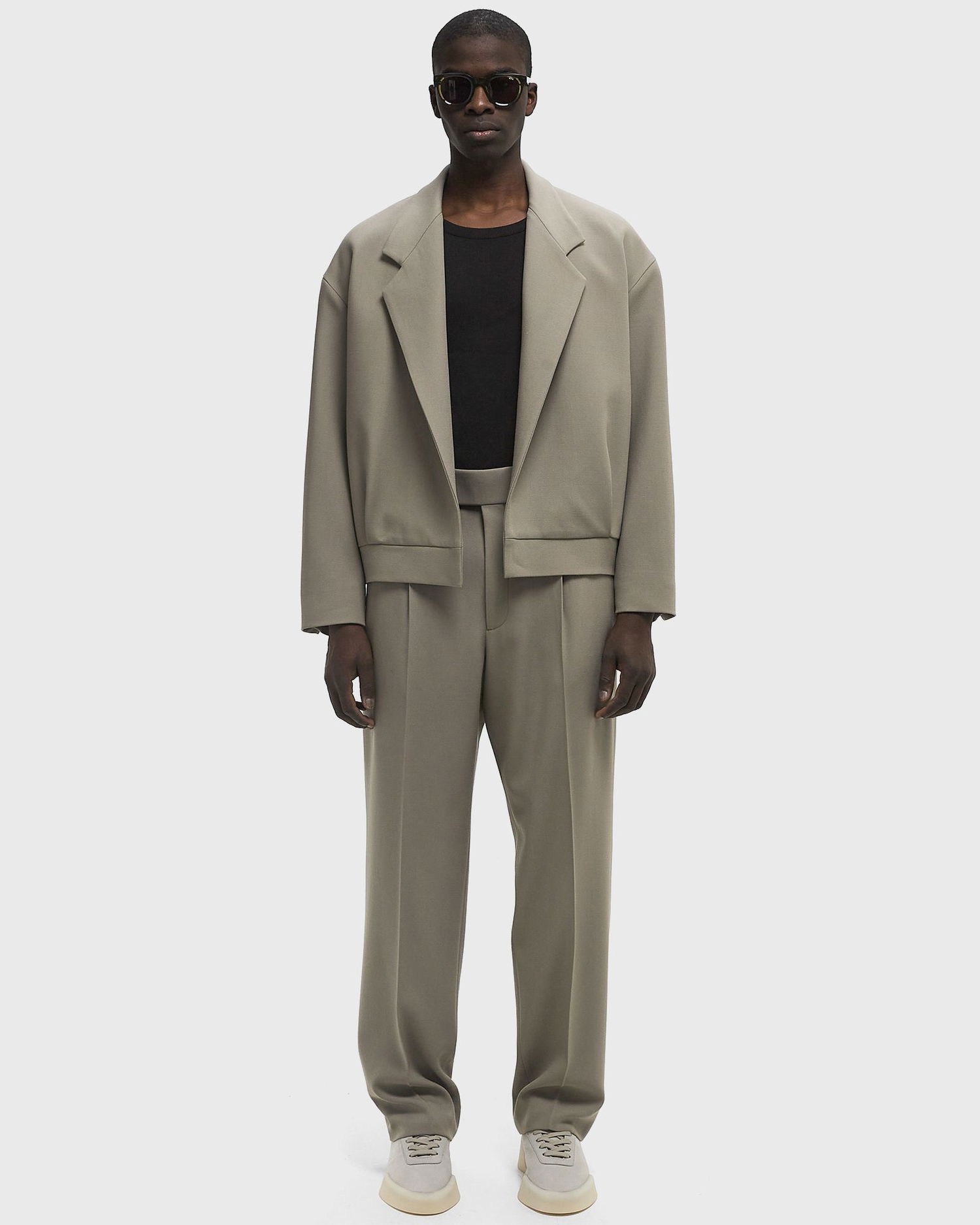 Takki Fear of God Fear of God Notch Lapel Jacket Windbreaker Size L Harmaa | FGE260-611GRB-252, 1