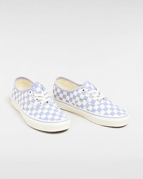 Tennarit ja kengät Vans Authentic Checkerboard Shoes (checkerboard Lilac) Unisex White, Size 2.5 Harmaa | VN000BW5LLC, 1