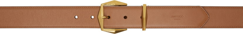 Vyöt Jimmy Choo Jimmy Choo Diamond Buckle Belt Ruskea | DIAMOND BUCKLE BLT