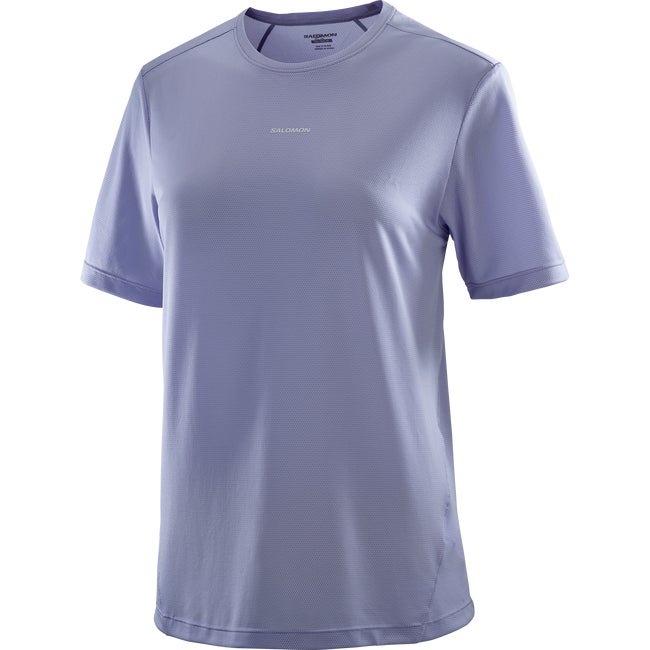 T-paita Salomon Shakeout Core Tee Violetti | LC2704400, 1