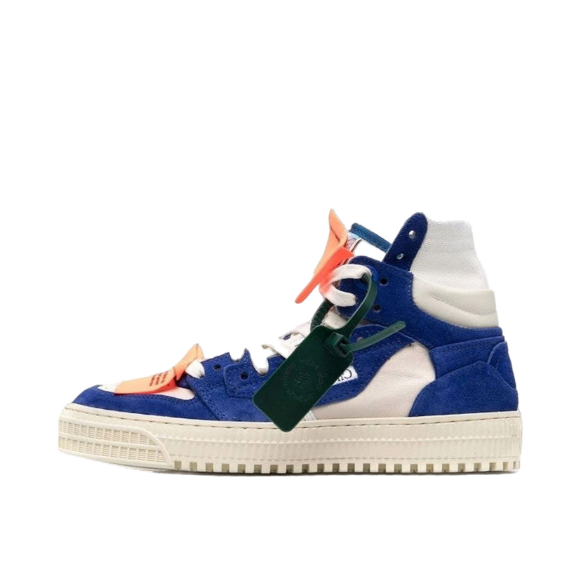 Tennarit ja kengät Off-White 3.0 Off Court High-Top White Blue Suede W Sininen | OWIA112S22LEA0020145