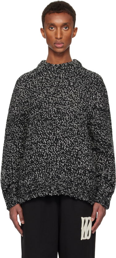 Villapaita We11done We11done Chunky Knit Sweater Musta | WD-KT3-24-649-U-B2, 0