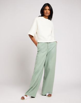 T-paita Lee Sweat Raglan Valkoinen | 112350752, 1