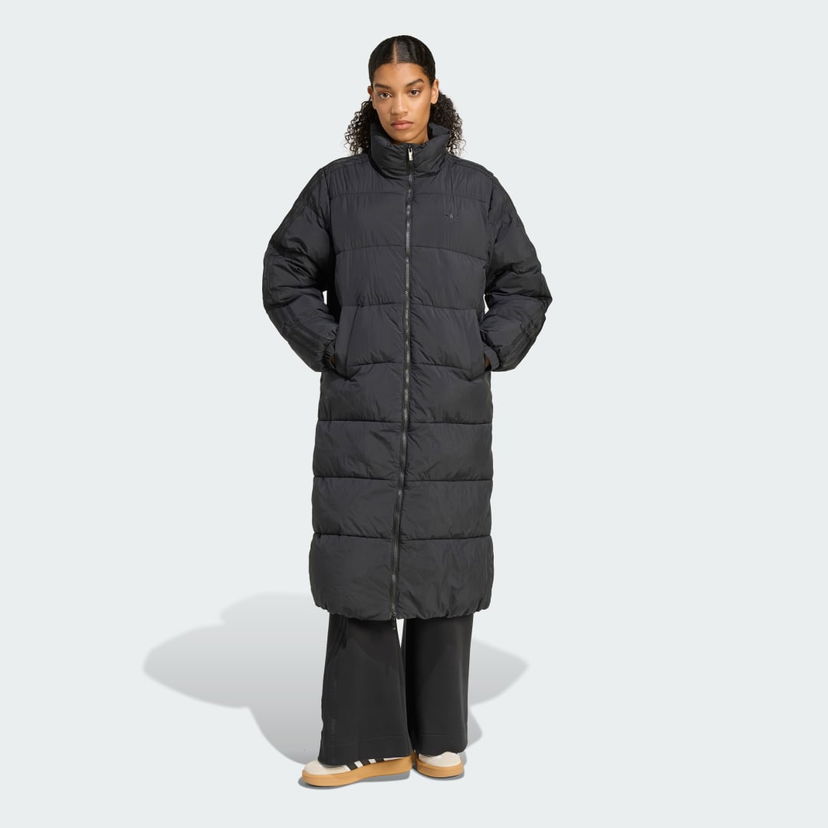 Takit adidas Performance Adicolor Long Padded Jacket Musta | JX2957