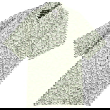 Paita A.P.C. A.P.C. Roy Wave Print Shirt, Size Small Vihreä | VIALX-H12608-KAF, 0