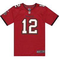 Jersey Nike NFL Tampa Bay Buccaneers Tom Brady 12 Home Jersey Punainen | 67NM-TBGH-8BF-2NQ, 0