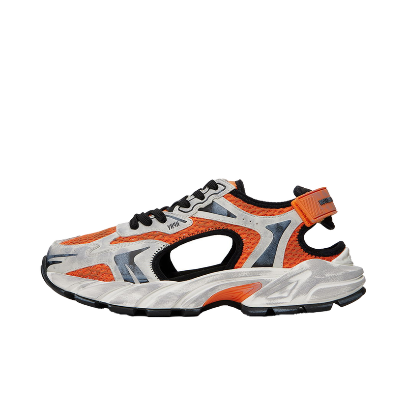 Tennarit ja kengät HERON PRESTON Block Stepper Sandals "Orange Gray" Oranssi | HMIA029F23FAB0022005