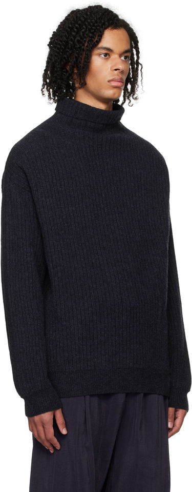 Villapaita LEMAIRE Lemaire Felted Turtleneck Sweater Ruskea | TO1264 LK1027, 4