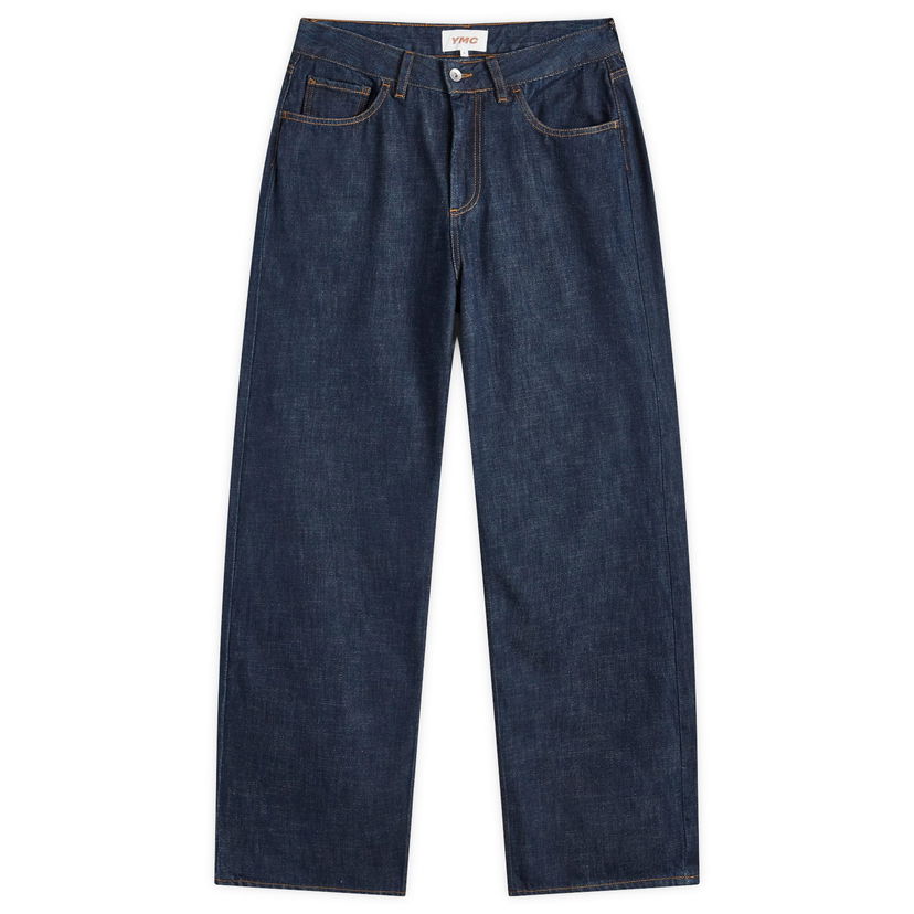 Jeans YMC Earth Silver Jean Sininen | Q4AZH-INDIGO