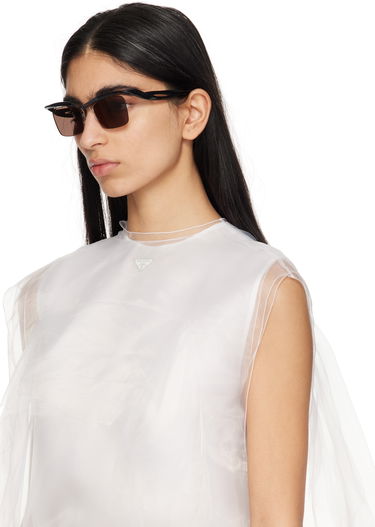 Aurinkolasit Prada Prada Twisted Frame Square Sunglasses Musta | 0PR A15S 8056262076125, 3