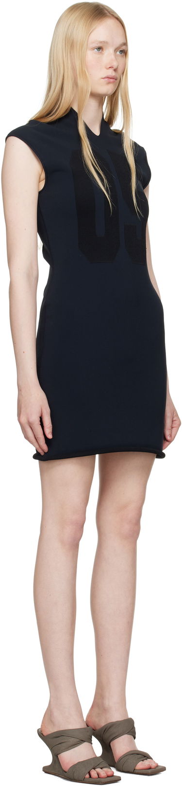 Mekko Alexander Wang Alexander Wang Compact Sporty Minidress Musta | 1KC2256020, 1