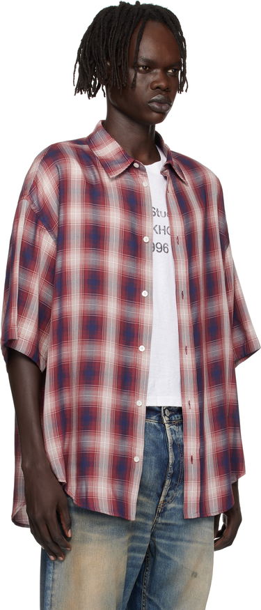 Paita Acne Studios Acne Studios Checked Button-Up Shirt Punainen | CB0116-, 1