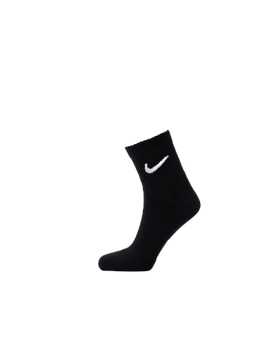 Sukat Nike Everyday Cush Ankle Socks 3-Pack Musta | SX7667-010