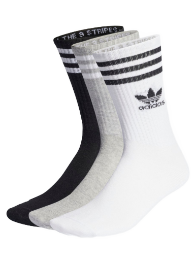 Sukat adidas Originals Mid Cut Crew Socks – 3 pack Monivärinen | IL5023