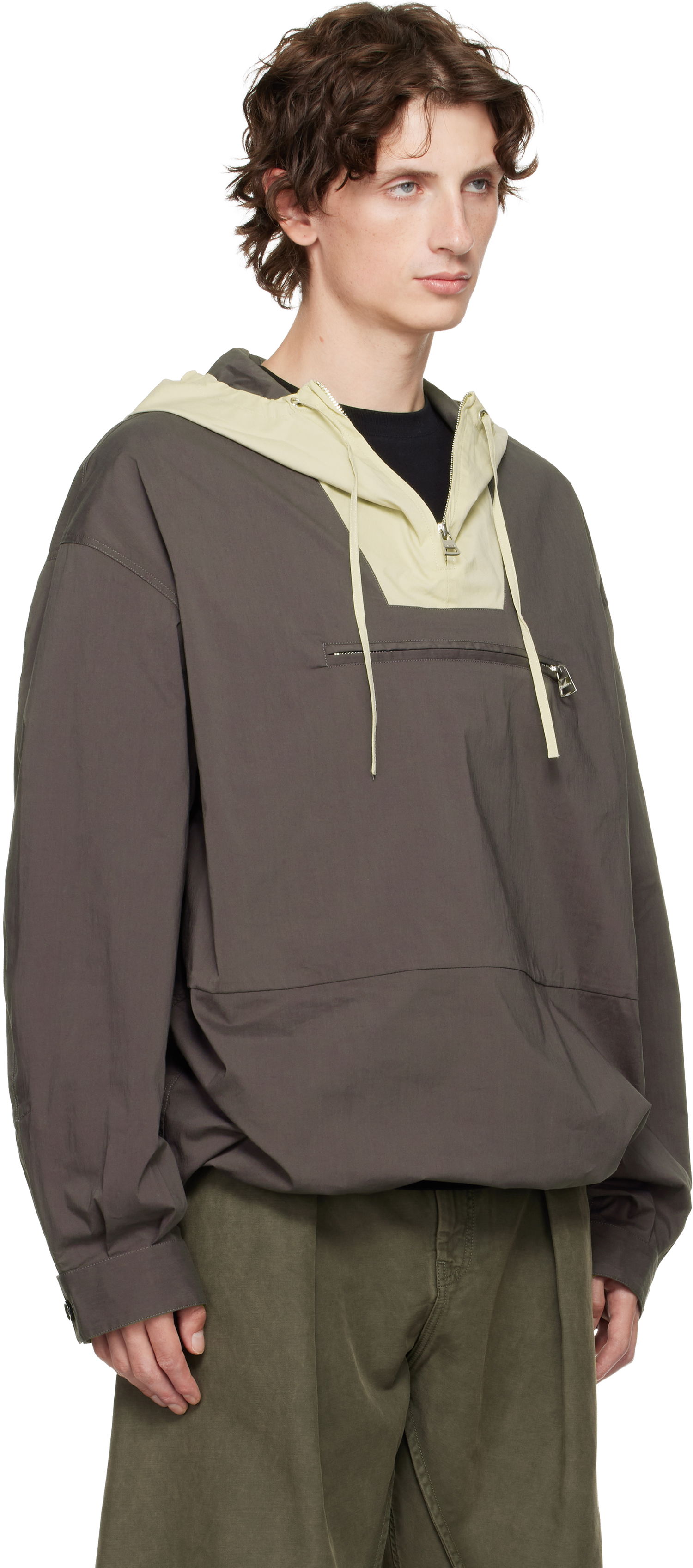 Tuulitakki JW Anderson JW Anderson Contrast Hood Jacket Monivärinen | JK0392-PG1838, 1