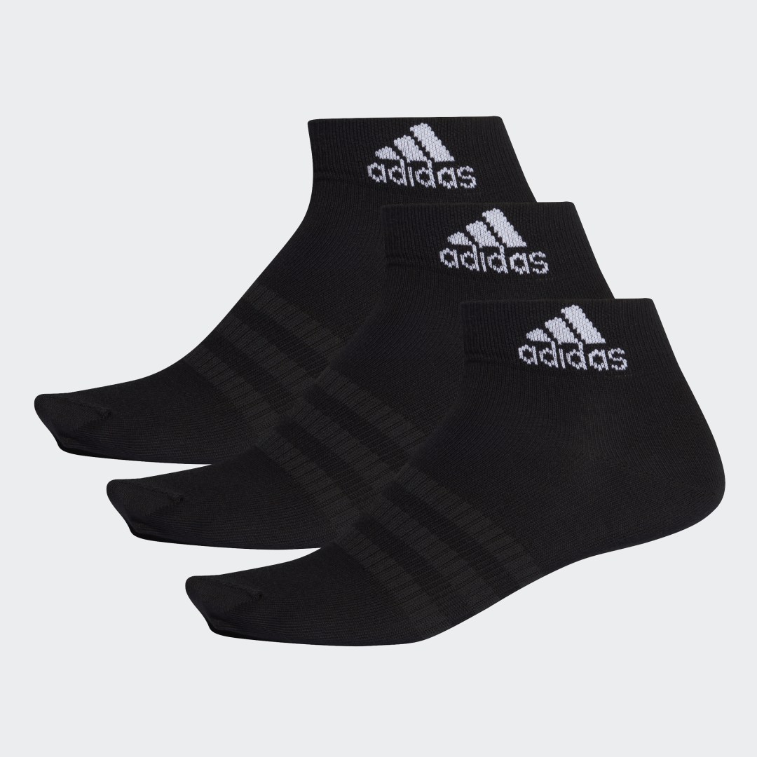 Sukat adidas Performance Ankle Sock 3 pairs Musta | DZ9436, 0