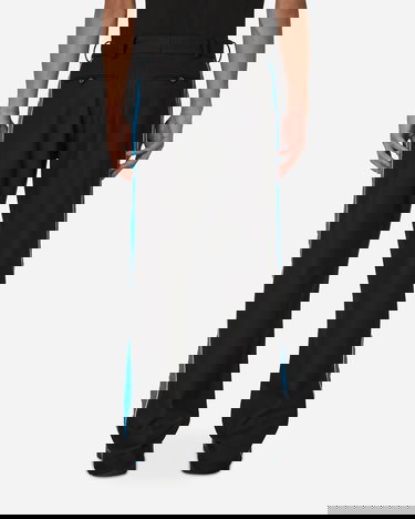 Housut Ahluwalia Priya Trousers Musta | M-AHLU-TR001-SS23-FA109  BK, 1