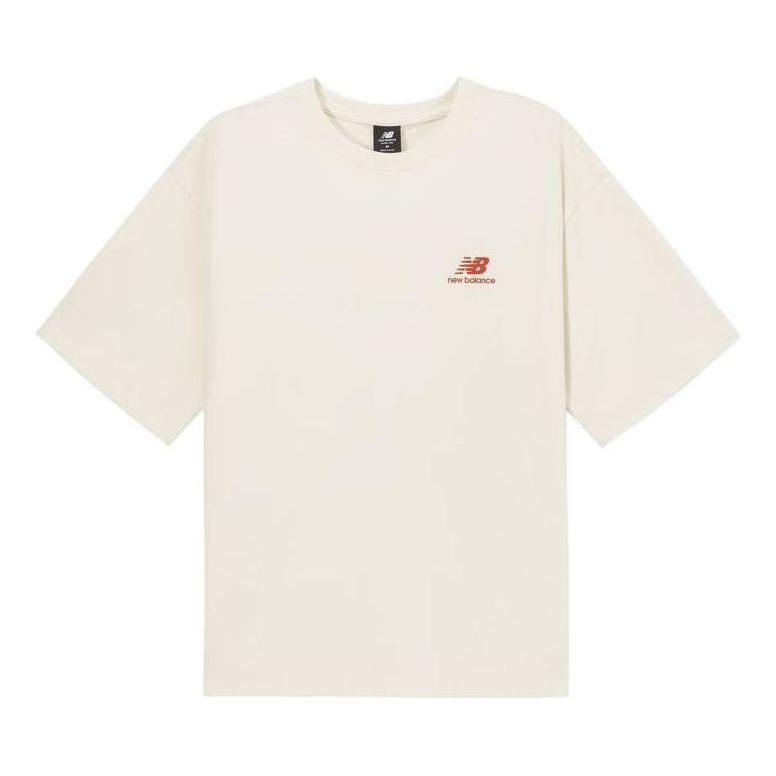 T-paita New Balance Cartoon Logo Graphic Tee Valkoinen | AMT32363-CIC