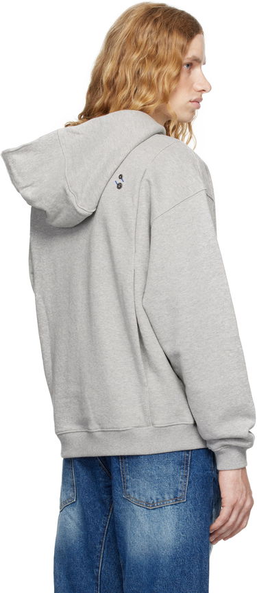 Huppari ADER ERROR Product. 37 Fleece Pocket Hoodie Harmaa | BN01FWHD0106GR, 2