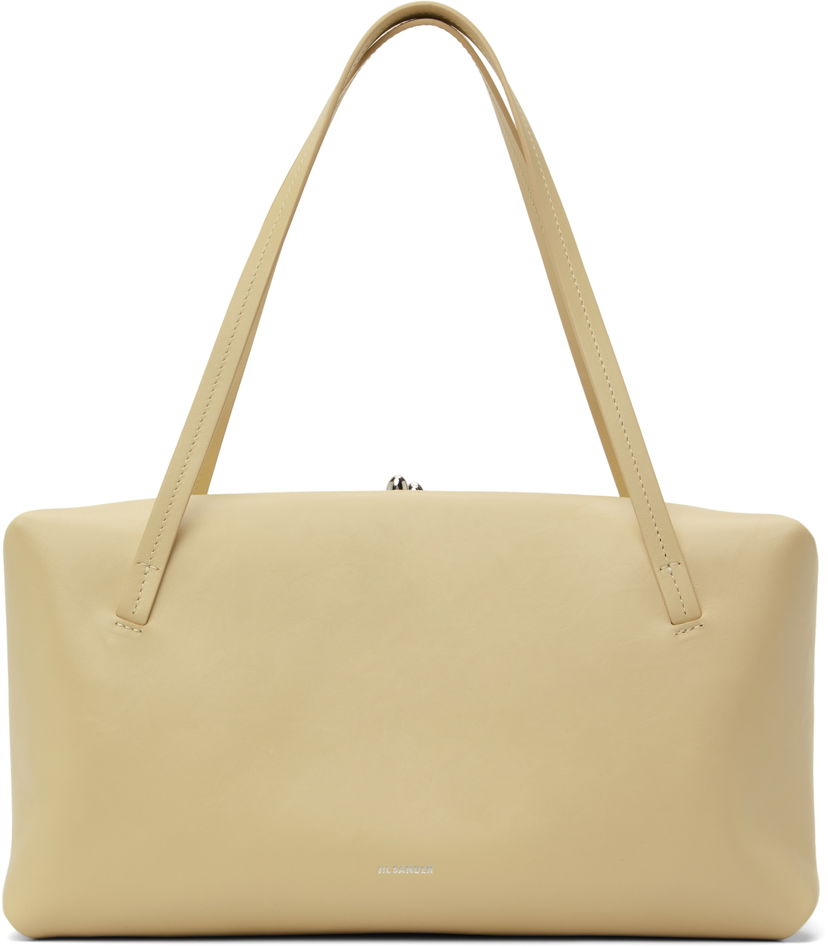 Käsilaukku Jil Sander Jil Sander Goji Pillow Medium Bag Beige | J08WD0065_P5635