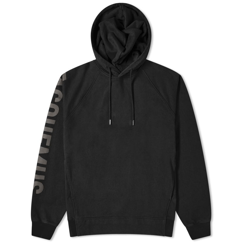 Huppari Jacquemus Typo Hoodie Musta | 24E245JS234-2341-990