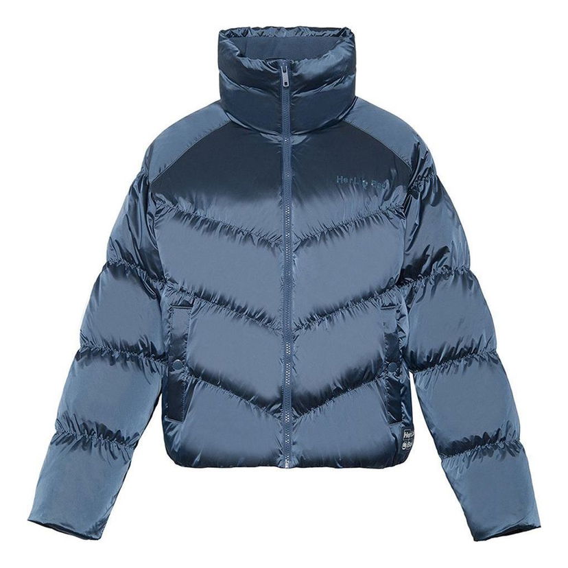 Puffer takki Li-Ning BadFive Short Puffer Jacket Sininen | AYMR090-3