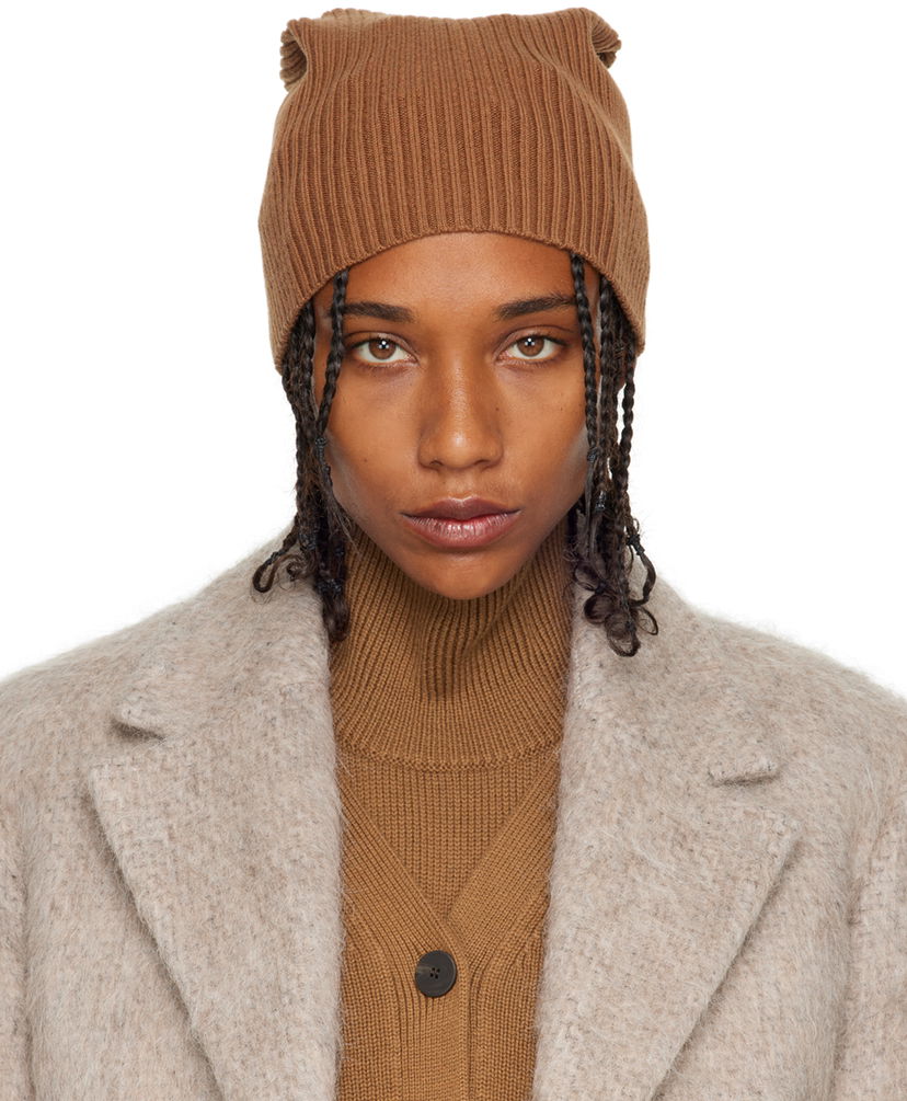 Pipo Studio Nicholson Studio Nicholson Ribbed Beanie Ruskea | RUGO SNW - 1057