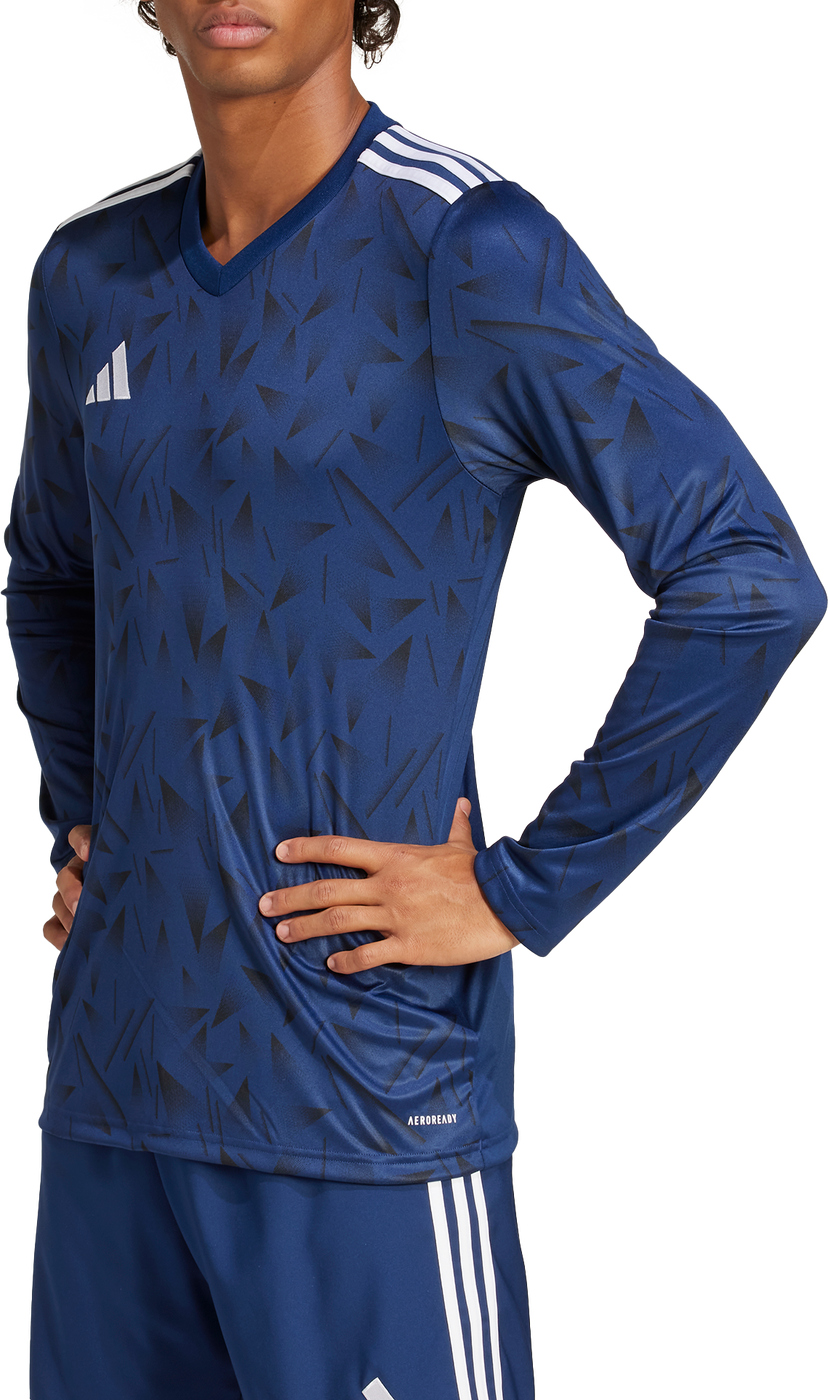 T-paita adidas Performance Team Icon25 Long Sleeve Jersey Sininen | jm6786