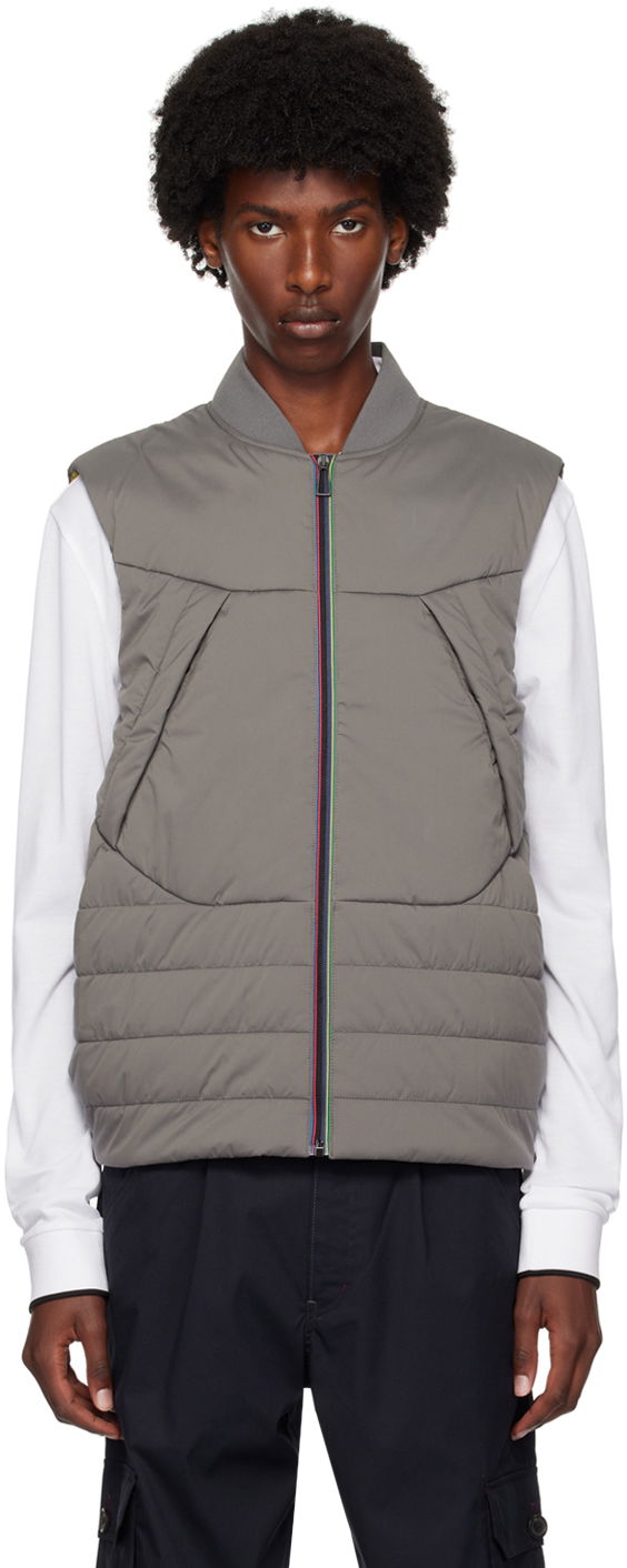 Liivi Paul Smith PS Paul Smith Paneled Vest Harmaa | M2R-036Z-N21409-75