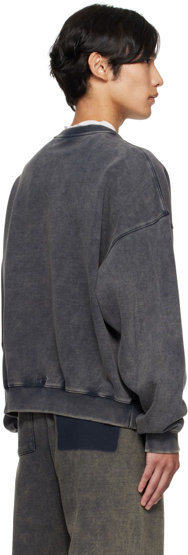 Huppari We11done We11done Bleached Sweatshirt Harmaa | WD-TS2-25-785-U-DN, 2