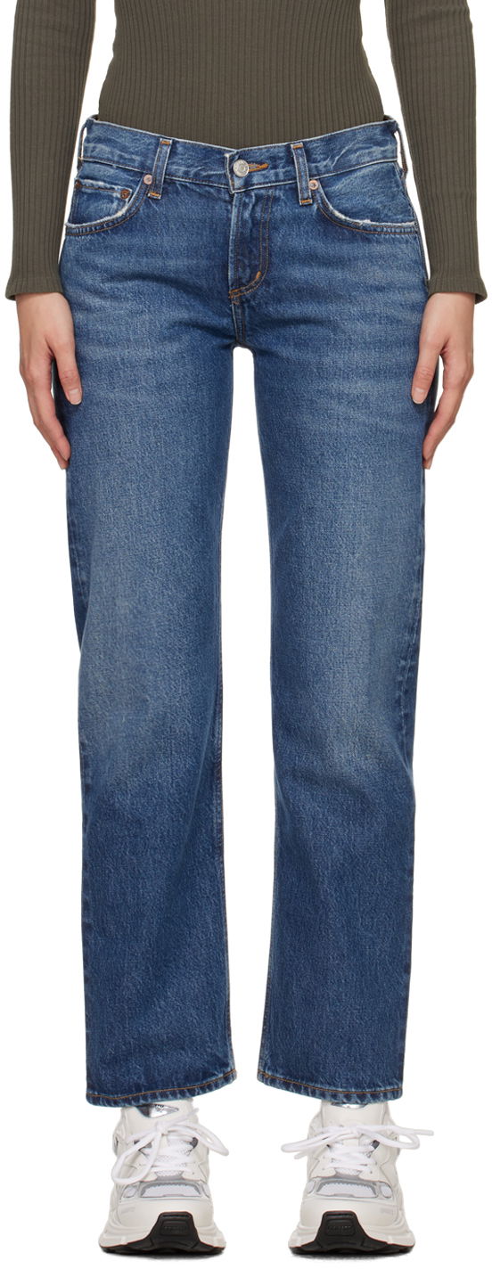 Jeans AGOLDE AGOLDE Amber Straight Leg Jeans Sininen | A9151-1535