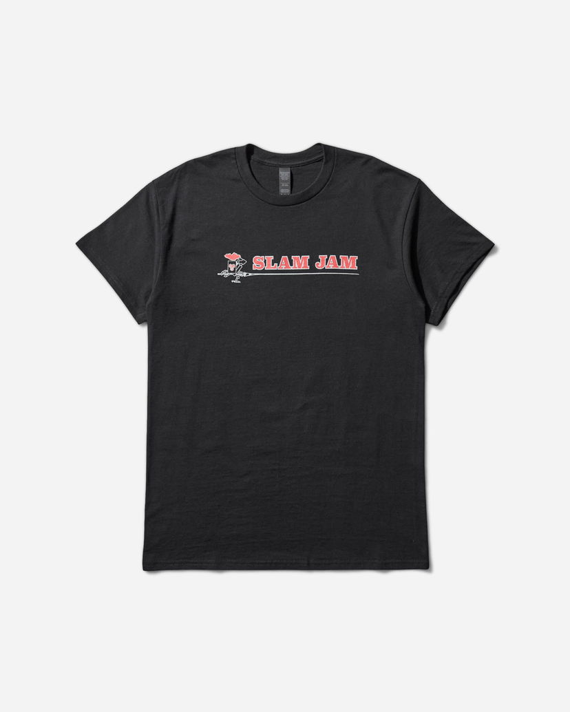 T-paita Slam Jam Slam Jam T-Shirt Musta | SJPANINITEE BLK