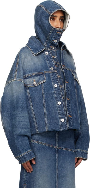 Takki Jean Paul Gaultier Jean Paul Gaultier 'The Double' Denim Jacket Sininen | 25/03-U-JA006-D024-57, 4