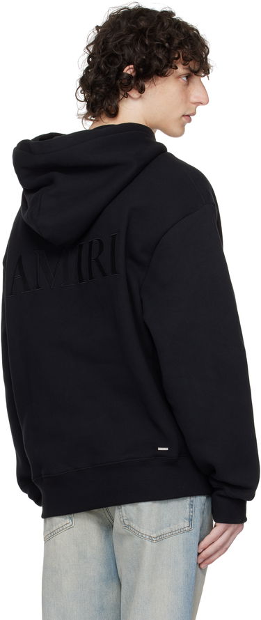 Huppari AMIRI Amiri Oversized Hoodie Musta | AMJYHD1042, 2