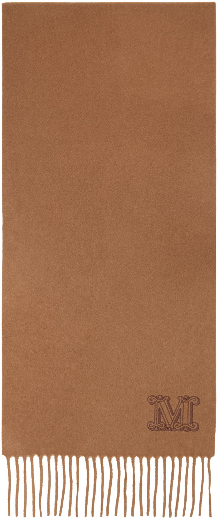 Huivi Max Mara Dalia Scarf Ruskea | 2524546312600