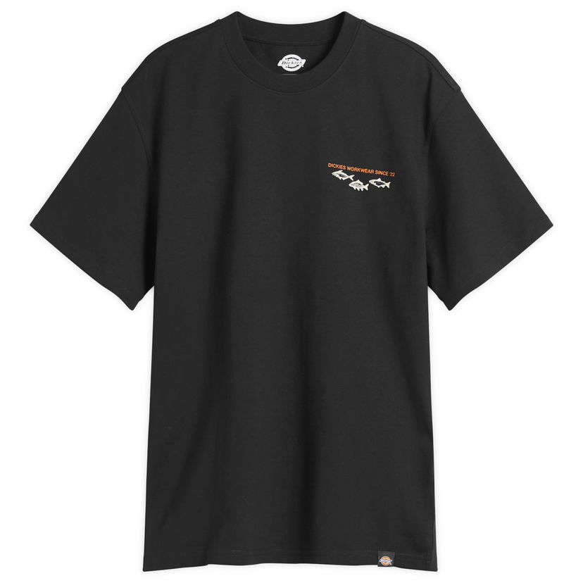 T-paita Dickies Laryville Graphic T-Shirt, Size Large Musta | DK0A87QGBLK1