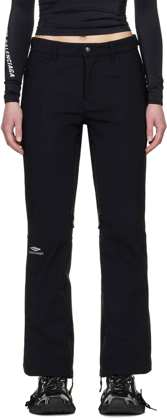 Housut Balenciaga 3B Sports Icon Ski Trousers Musta | 774002 TPQ37