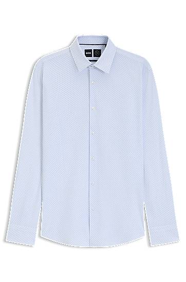 Paita BOSS Slim Fit Performance Stretch Shirt Sininen | 50545306