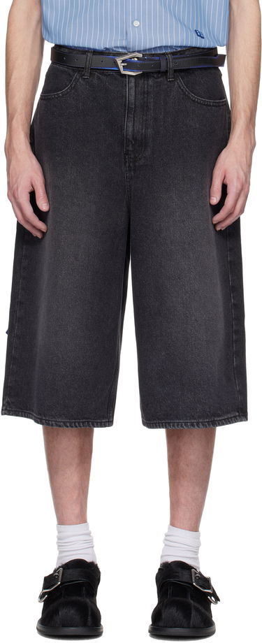 Shortsit ADER ERROR ADER error Sig; TRS Tag 01 Denim Shorts Musta | BN42FYJE0201BK, 0