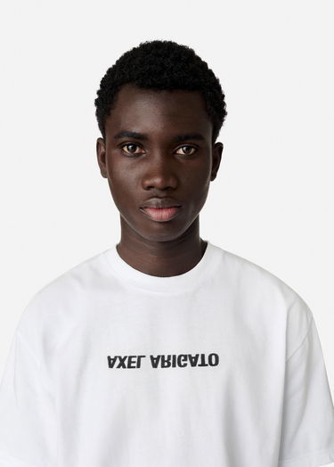 T-paita AXEL ARIGATO Distort Graphic Print T-Shirt Valkoinen | A3118001, 6