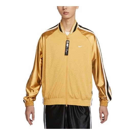 Bomber-takki Nike Basketball Premium Jacket Keltainen | DX0348-725