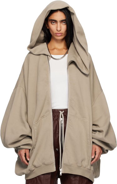 Huppari Rick Owens DRKSHDW Concordians Megamountain Hoodie Beige | DS02E7228 F, 0