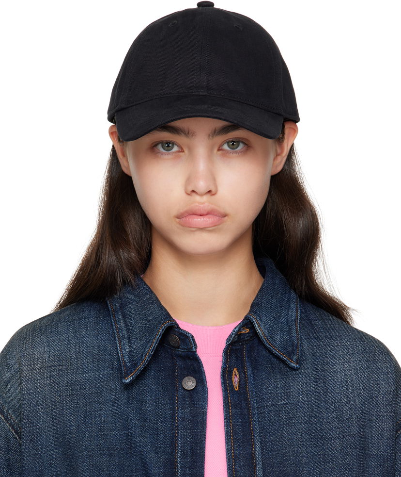 Korkki Acne Studios Acne Studios Twill Logo Cap Musta | C40420-