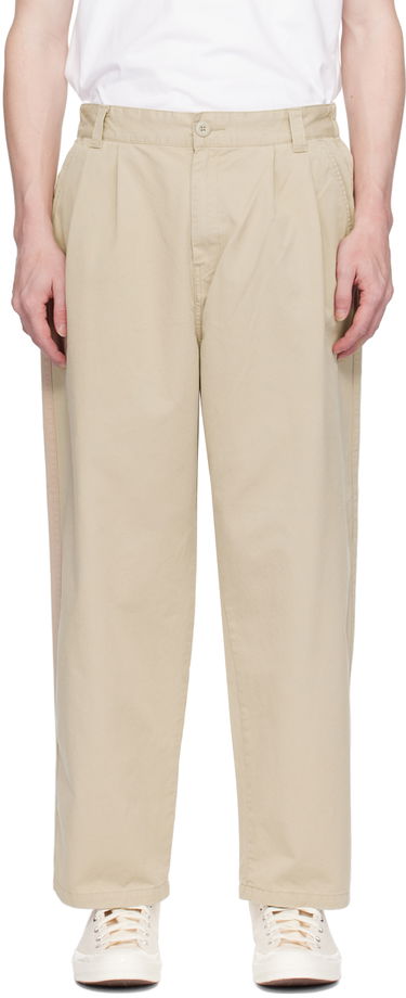 Housut Carhartt WIP Marv Relaxed Fit Trousers Beige | I033129, 0